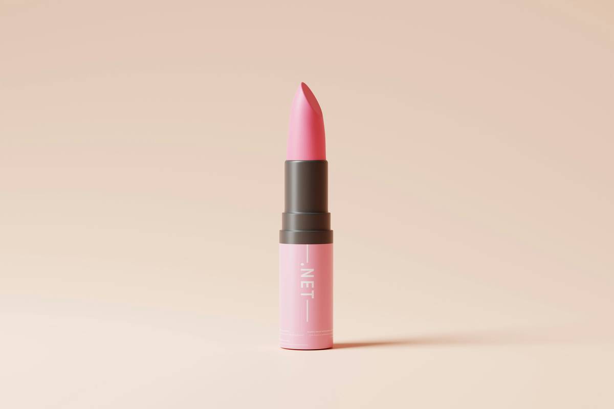 Side-by-side comparison of ideal vs. poor subtle lip crayon formulas showing ingredient percentages of emollients vs. alcohols